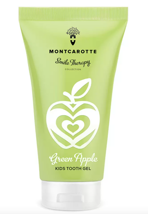 Montcarotte зубная паста-гель, паста гелевая зубная, зеленое яблоко, 30 мл, 1 шт.