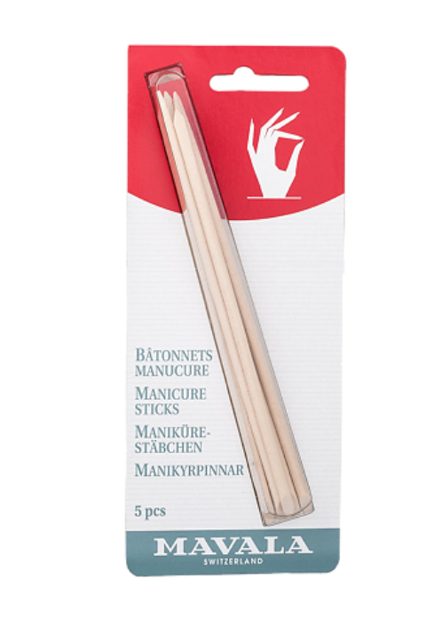 Mavala Палочки для маникюра деревянные Manicure Sticks, 5 шт.