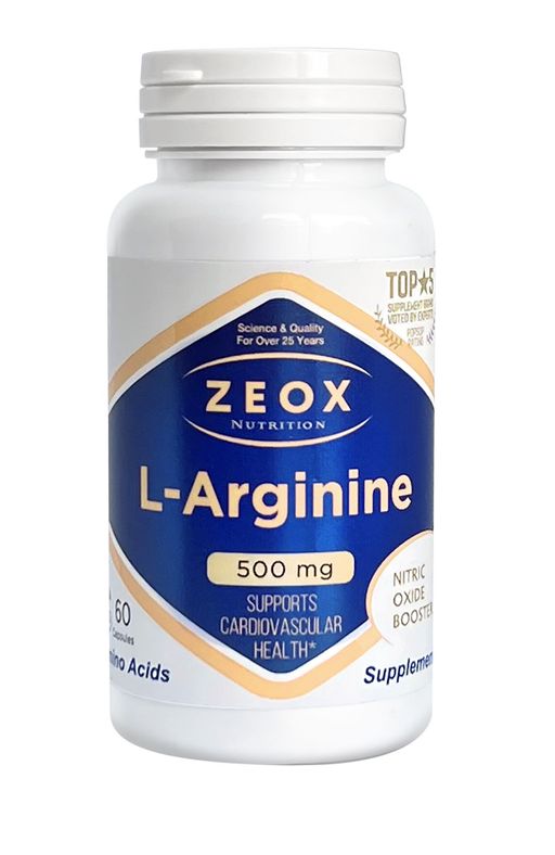 Zeox Nutrition L-аргинин, капсулы, 60 шт.