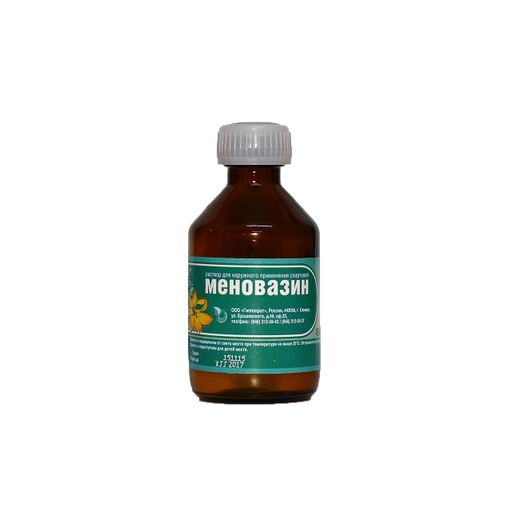 Меновазин-ЭКОлаб, раствор для наружного применения спиртовой, с .
