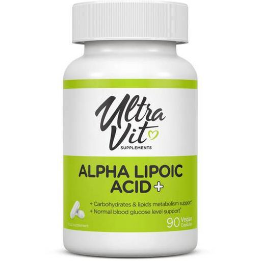 UltraVit Альфа-липоевая кислота, 100 мг, капсулы, 90 шт.