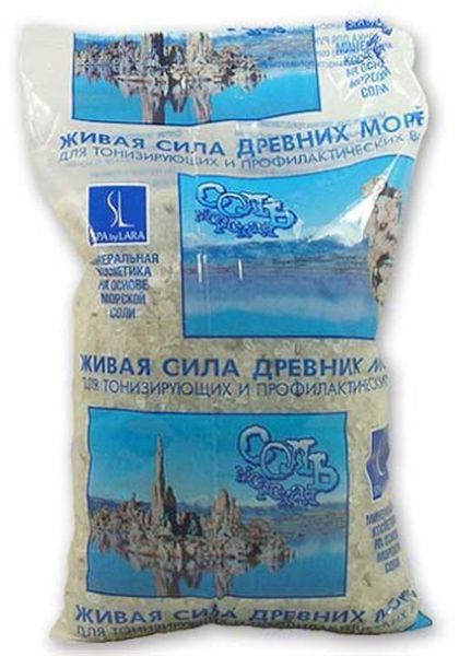 Соль морская СПА Живая сила древних морей, соль для ванн, 1000 г, 1 шт.