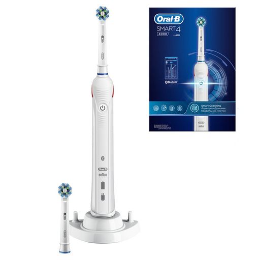 Oral-B Smart 4 4000 Зубная щетка электрическая, щетка зубная, 1 шт.