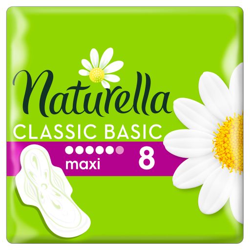 Naturella classic basic maxi прокладки женские гигиенические, прокладки гигиенические, 8 шт.