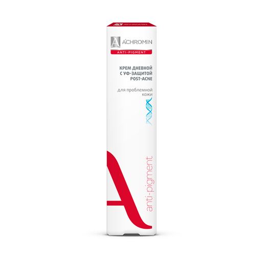 Achromin Дневной крем с УФ-фильтрами, для проблемной кожи, 50 мл, 1 шт.