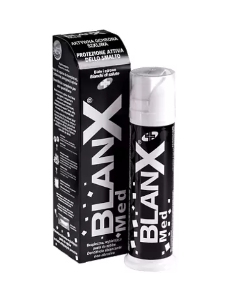 Blanx Паста зубная отбеливающая, паста, с активной защитой эмали, 100 мл, 1 шт.