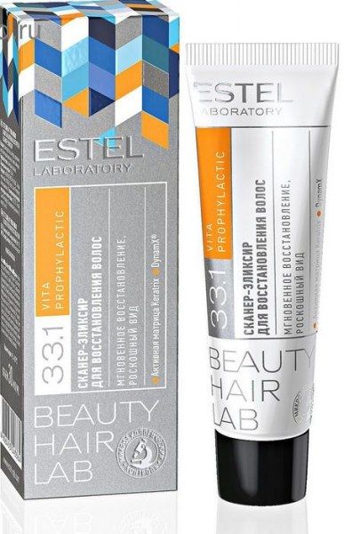 Estel Beauty Hair Lab сканер-эликсир для восстановления волос, сыворотка, 30 мл, 1 шт.