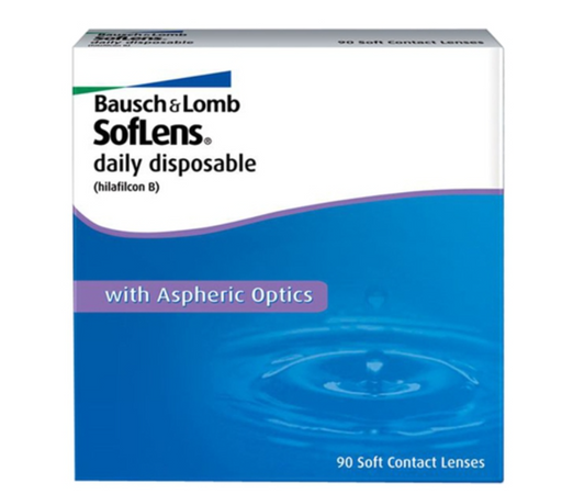 Bausch&Lomb SofLens Daily Disposable Контактные линзы однодневные, BC=8,6 d=14,2, D(-2.00), 90 шт.