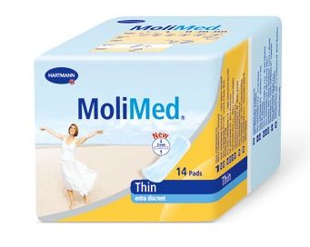 Molimed Thin прокладки урологические для женщин Ультратонкие, ультратонкие, 14 шт.