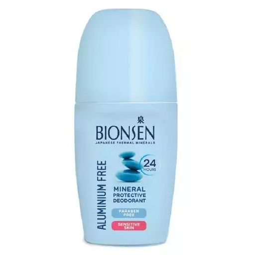 Bionsen Дезодорант Минеральная защита, дезодорант-ролик, для чувствительной кожи, 50 мл, 1 шт.
