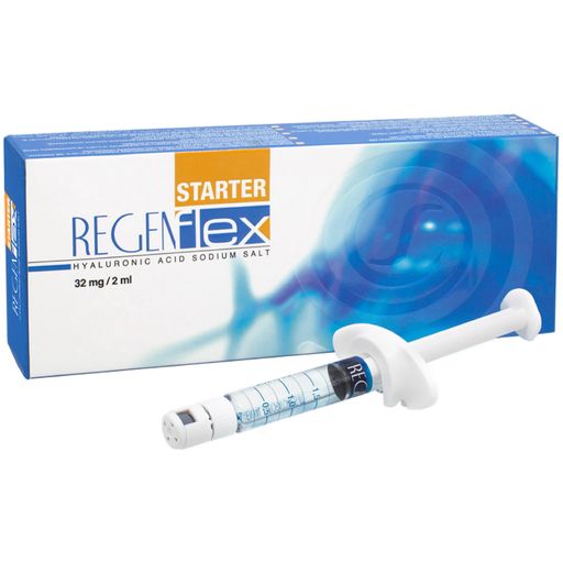 Regenflex Starter Протез синовиальной жидкости, 1.6%, 32 мг/2 мл, раствор для внутрисуставного введения, 2 мл, 1 шт.