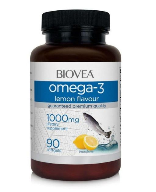 Biovea Омега-3 Рыбий жир, капсулы, 90 шт.