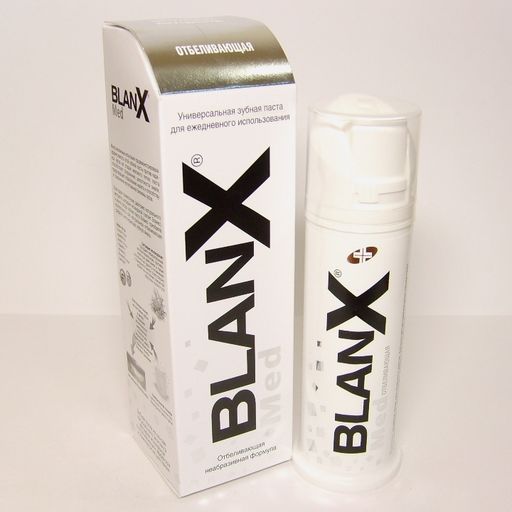 Blanx Med Паста зубная отбеливающая, паста, 75 мл, 1 шт.