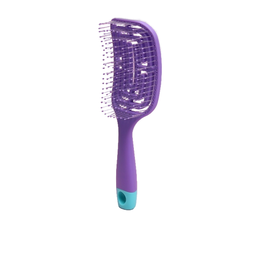 Queen fair Расческа для волос массажная вентилируемая, 8х23,5 см, расческа, цвет в ассортименте, 1 шт.