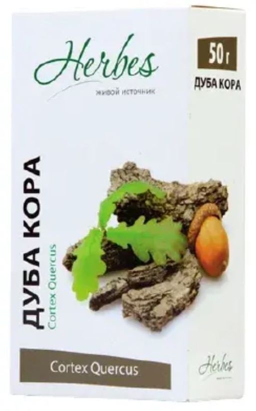 Herbes Кора дуба, 50 г, 1 шт.