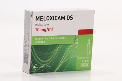 Мелоксикам ДС, 10 мг/мл, раствор для внутримышечного введения, 1.5 мл, 5 шт.