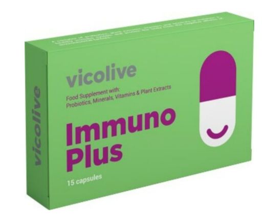 Vicolive Immuno Plus Комплекс для иммунитета, капсулы, 15 шт.