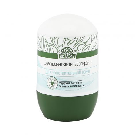 Biozone Дезодорант для чувствительной кожи, дезодорант-ролик, 50 мл, 1 шт.