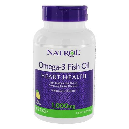 Natrol Омега-3 рыбий жир, 1000 мг, капсулы, 90 шт.