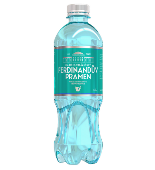 Ferdinanduv Pramen Вода минеральная столовая питьевая, природной газации, 0.5 л, 1 шт.
