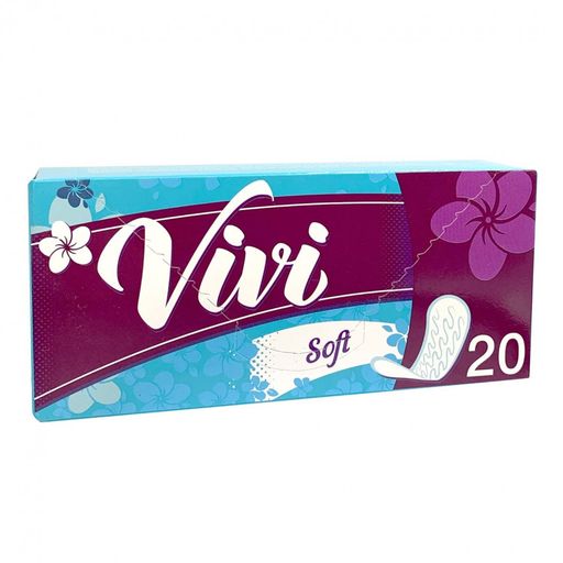 Vivi Soft прокладки женские ежедневные, прокладки гигиенические, 20 шт.