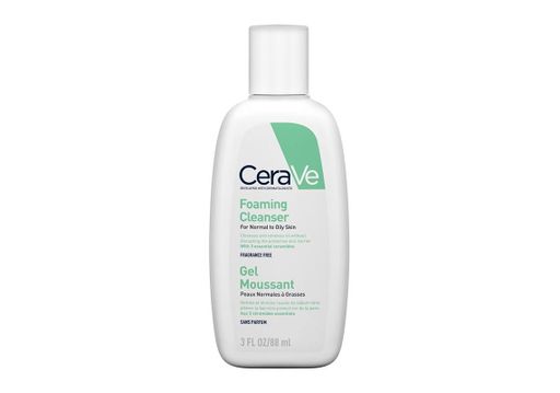 CeraVe Очищающий гель для кожи лица и тела, гель для умывания, для нормальной и жирной кожи, 88 мл, 1 шт.