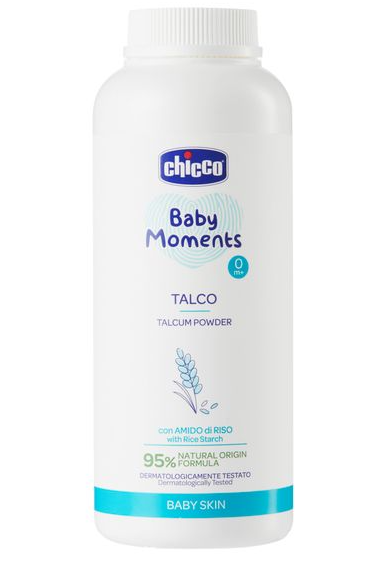 Chicco Baby moments Тальк защитный для детей, для детей с рождения, 150 г, 1 шт.