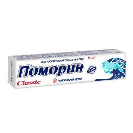 Pomorin Classic Зубная паста, паста зубная, 75 мл, 1 шт.