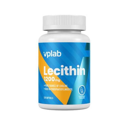 Vplab Lecithin, 1200 мг, капсулы, 120 шт.