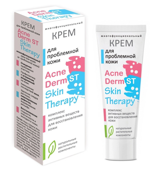 AcneDerm Skin Therapy крем, крем, для проблемной кожи, 30 мл, 1 шт.