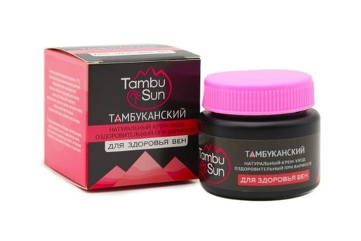 TambuSun Крем оздоровительный для здоровья вен, крем, 50 мл, 1 шт.