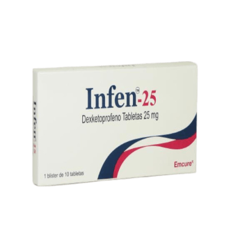 Инфен-25, 25 мг, таблетки, покрытые пленочной оболочкой, 10 шт.