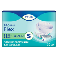 Подгузники для взрослых Tena Flex Super, Small S (1), 61-87 см, 30 шт.