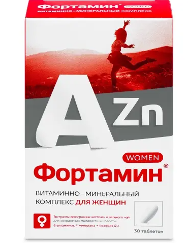 Фортамин для женщин, 580 мг, таблетки, 30 шт.