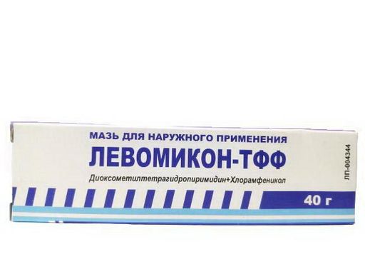 Левомикон-ТФФ, мазь для наружного применения, 40 г, 1 шт.