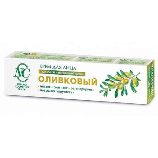 Невская Косметика Крем для лица оливковый, 40 мл, 1 шт.