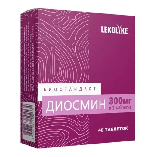 Lekolike Диосмин, таблетки, 40 шт.