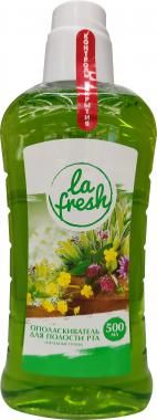 La fresh Ополаскиватель для полости рта, целебные травы, 500 мл, 1 шт.