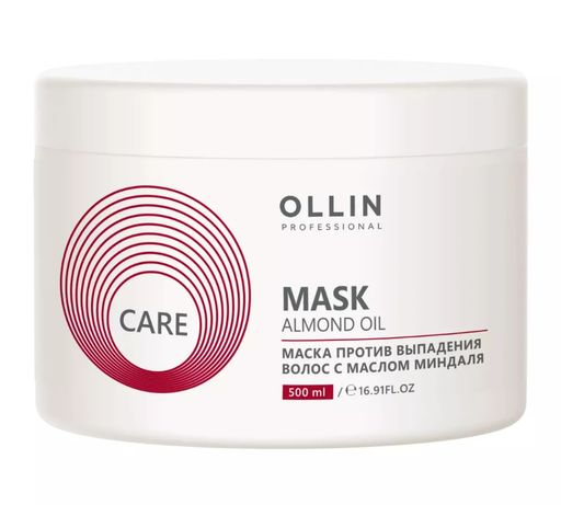 Ollin Prof Care Маска против выпадения волос с маслом миндаля, маска для волос, 500 мл, 1 шт.