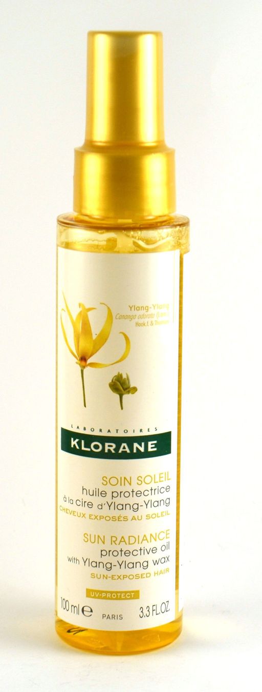Klorane масло для волос защитное с воском иланг-иланг, 100 мл, 1 шт.