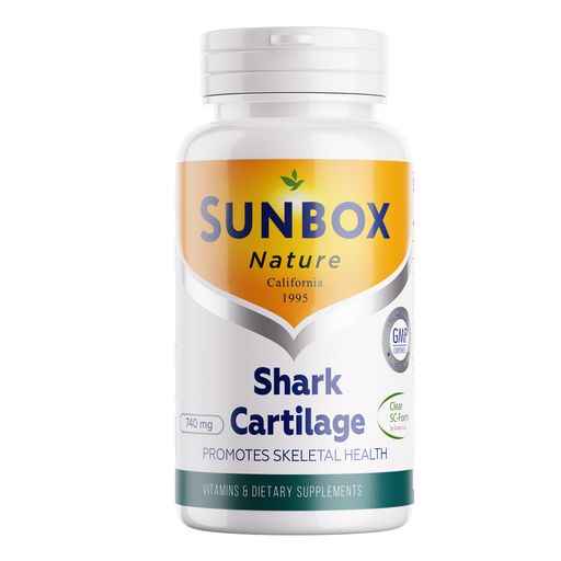 Sunbox Nature Акулий хрящ, капсулы, 60 шт.
