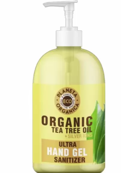 Planeta organica eco organic гель для рук универсальный, гель для рук, с маслом чайного дерева, 300 мл, 1 шт.