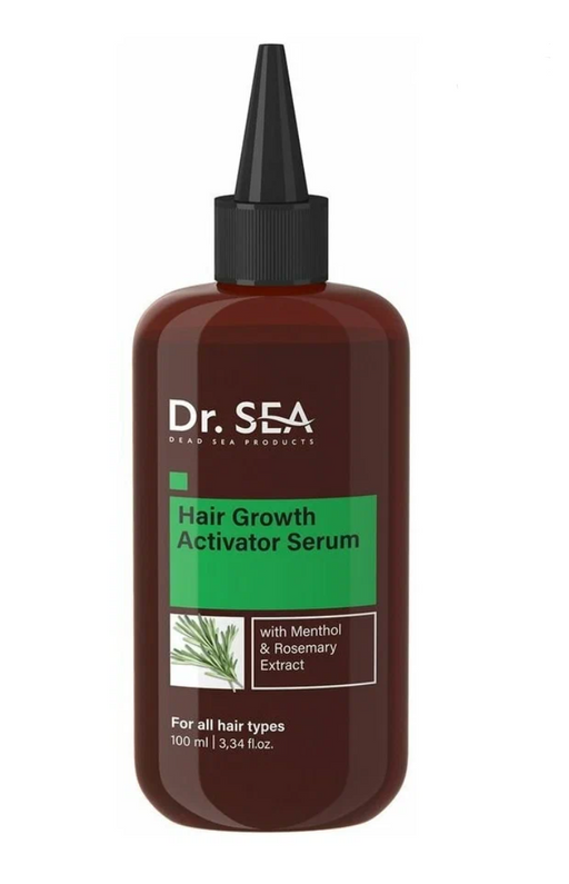 Dr sea Сыворотка-активатор для роста волос, сыворотка, с ментолом и экстрактом розмарина, 100 мл, 1 шт.
