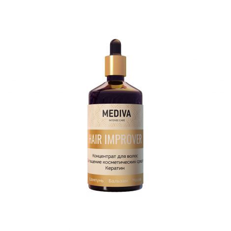 Mediva Концентрат для волос кератин, сыворотка для волос, 100 мл, 1 шт.