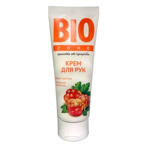 BioZone Крем для рук, крем для рук, с натуральными маслами и ягодами морошки, 75 мл, 1 шт.