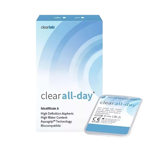 ClearLab Clear All-Day Линзы контактные, BC=8.6 d=14.2, D(-1.75), 6 шт.