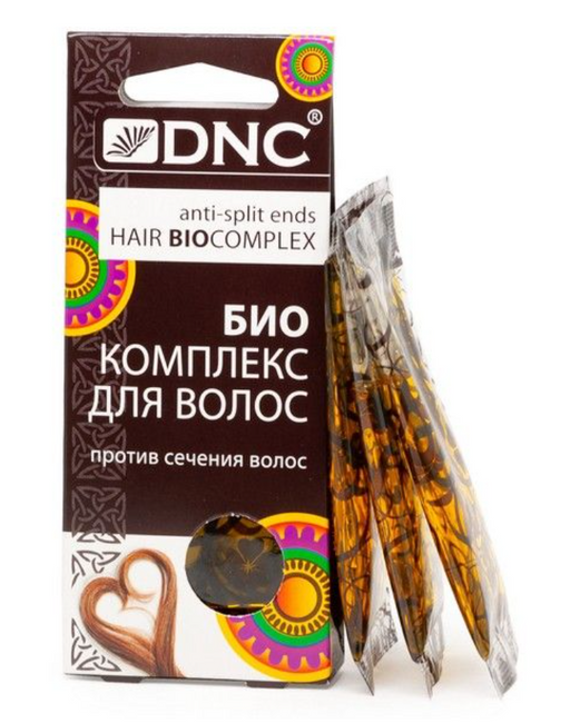 DNC Биокомплекс против сечения волос, 15 мл, 3 шт.