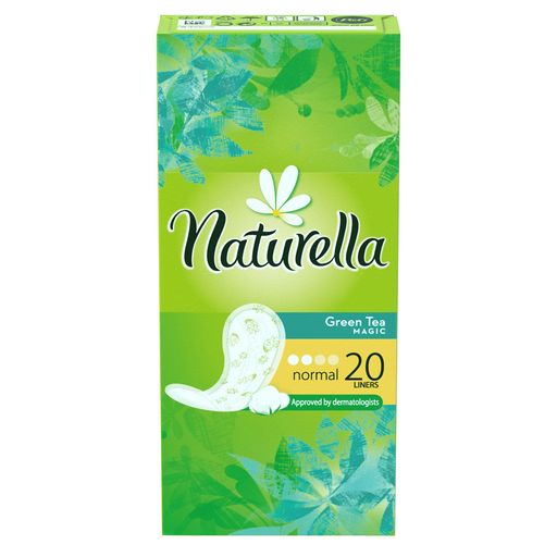 Naturella Green Tea Magic Normal прокладки ежедневные Зеленый чай, прокладки гигиенические, 20 шт.