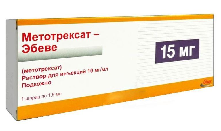 Метотрексат-Келун-Казфарм, 10 мг/мл, раствор для инъекций, 2 мл, 1 шт .
