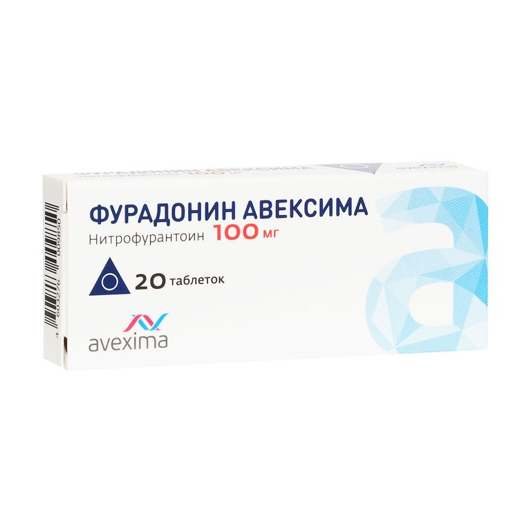 Фурадонин Реневал, 100 мг, таблетки, 20 шт.  по цене от 113 руб в .